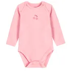 Cool Club, Body dziewczęce z długim rękawem, różowe, zestaw, 3 szt.