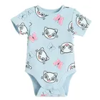 Cool Club, Body dziewczęce z krótkim rękawem, mix, Kicia Kocia, zestaw, 4 szt.