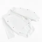 Cool Club, Body niemowlęce z długim rękawem, białe, zestaw, 5 szt.