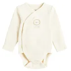 Cool Club, Body niemowlęce z długim rękawem, prążkowane, mix, zestaw, 2 szt.