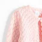 Cool Club, Bolerko dziewczęce, ażurowe, różowe