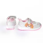 Cool Club, Buty sportowe dziewczęce, srebrne, świecąca podeszwa, Psi Patrol