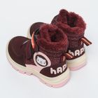 Cool Club, Buty zimowe dziewczęce, bordowe, ocieplane, Fisher-Price