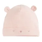 Cool Club, Czapka dziewczęca, prążkowana, różowa, zestaw, 2 szt.
