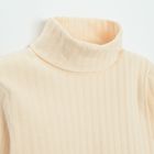 Cool Club, Golf dziewczęcy, prążkowany, ecru