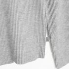 Cool Club, Golf dziewczęcy, prążkowany, szary