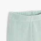 Cool Club, Jegginsy dziewczęce, dzwony, welurowe, prążkowane, niebieskie