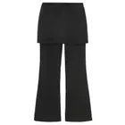 Cool Club, Jegginsy dziewczęce ze spódnicą, dzwony, czarne