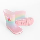 Cool Club, Kalosze dziewczęce, różowe, podeszwa Barefoot, Świnka Peppa