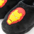 Cool Club, Kapcie chłopięce, czarne, Iron Man, The Avengers
