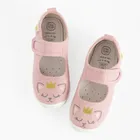 Cool Club, Kapcie dziewczęce, różowe, skórzana wkładka, Zdrowa Stopa