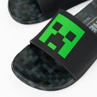 Cool Club, Klapki chłopięce, czarne, Minecraft