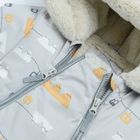 Cool Club, Kombinezon dziecięcy z kapturem, szary