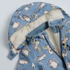 Cool Club, Kombinezon narciarski chłopięcy z kapturem, niebieski, wypełnienie Primaloft