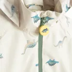 Cool Club, Kombinezon przeciwdeszczowy chłopięcy z kapturem, beżowy