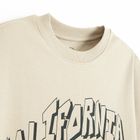 Cool Club, Komplet chłopięcy, T-shirt, Szorty, beżowy