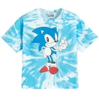 Cool Club, Komplet chłopięcy, T-shirt, Szorty, niebieski, Sonic the Hedgehog