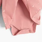 Cool Club, Komplet dziewczęcy, Body sukienka z długim rękawem, Legginsy prążkowane, różowy