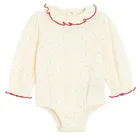 Cool Club, Komplet dziewczęcy, Body z długim rękawem, Legginsy, ecru