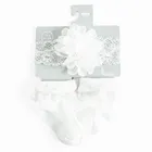 Cool Club, Komplet dziewczęcy, Opaska, Skarpetki, biały