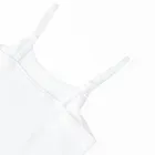 Cool Club, Komplet dziewczęcy, Podkoszulek na ramiączka, Majtki figi, prążkowany, biały