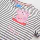 Cool Club, Komplet dziewczęcy, Sukienka z krótkim rękawem, Opaska, Legginsy, mix, Świnka Peppa