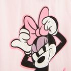 Cool Club, Komplet dziewczęcy, T-shirt, Legginsy, kolarki, różowy, Myszka Minnie