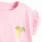 Cool Club, Komplet dziewczęcy, T-shirt, Szorty, różowy