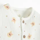 Cool Club, Komplet muślinowy chłopięcy, Koszula z krótkim rękawem, Szorty, biały, Kubuś Puchatek