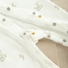 Cool Club, Komplet niemowlęcy, Body z długim rękawem, Pajac, Półśpiochy, Czapka, biały