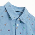 Cool Club, Koszula chłopięca z długim rękawem, regular, niebieska