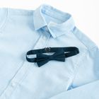 Cool Club, Koszula chłopięca z długim rękawem, slim fit, Mucha, niebieska