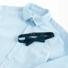 Cool Club, Koszula chłopięca z długim rękawem, slim fit, Mucha, niebieska