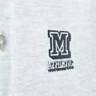 Cool Club, Koszulka polo chłopięca z długim rękawem, szara