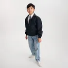 Cool Club, Kurtka chłopięca, oversize, granatowa