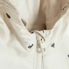 Cool Club, Kurtka dziewczęca z kapturem, biała