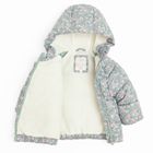 Cool Club, Kurtka dziewczęca z kapturem, ocieplana, miętowa