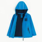 Cool Club, Kurtka softshell chłopięca z kapturem, niebieska