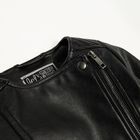 Cool Club, Kurtka wiosenna dziewczęca, ramoneska, czarna