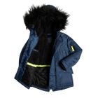 Cool Club, Kurtka zimowa chłopięca, parka, niebieska