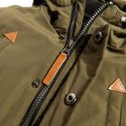Cool Club, Kurtka zimowa chłopięca z kapturem, khaki, parka