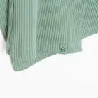 Cool Club, Legginsy dziewczęce, flare, prążkowane, zielone