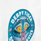 Cool Club, Luźny t-shirt dziewczęcy, biały, K-Pop Demon Hunters