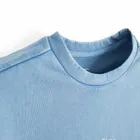 Cool Club, Luźny t-shirt dziewczęcy, crop top, niebieski