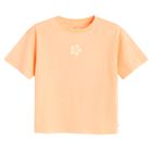 Cool Club, Luźny t-shirt dziewczęcy, pomarańczowy