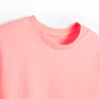 Cool Club, Luźny t-shirt dziewczęcy, różowy fluo