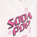 Cool Club, Luźny t-shirt dziewczęcy, różowy, K-Pop Demon Hunters