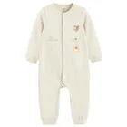 Cool Club, Pajac chłopięcy, beżowy, zestaw, 2 szt.