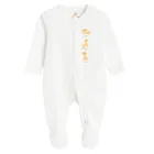 Cool Club, Pajac chłopięcy, biały, Król Lew, zestaw, 2 szt.