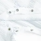 Cool Club, Pajac chłopięcy, muślinowy, biały, Dumbo